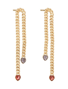 Aretes de corazón Emily In Paris Gemme con acabado brillante cristal