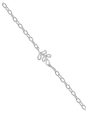 Pulsera Anamora Por Tanya Moss de plata p 925 Garabatos