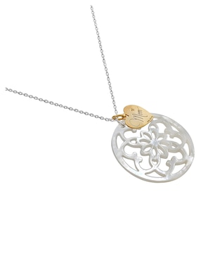 Collar con dije Anamora Por Tanya Moss Mamá de plata P 925