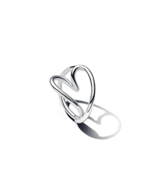 Anillo de corazón Pandora Essence P 925 de plata brillante