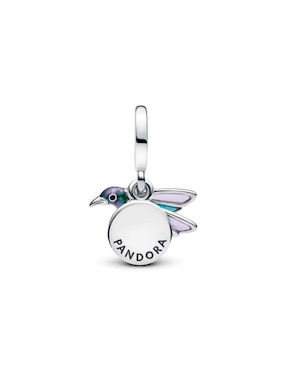 Charm de colibrí Pandora moments de plata P 925