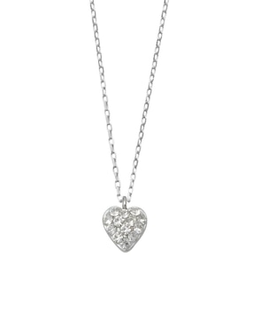 Colgante Y Dije de corazón Westies shamballa .925 de plata P 925 cristal