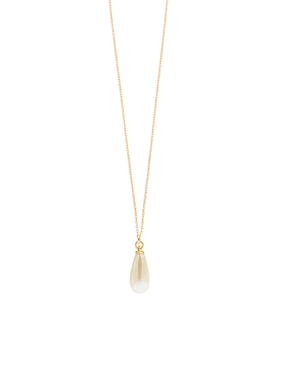 Colgante Y Dije de gota Carré tear drop contempo perla