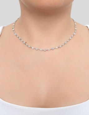 Collar de flor Carré Destellos