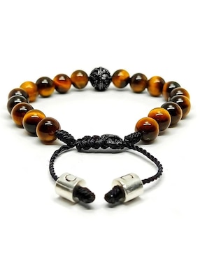 Pulsera Caos con ojo de tigre Nabucco