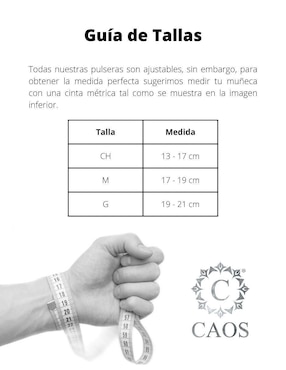 Pulsera Caos con ojo de tigre Nabucco