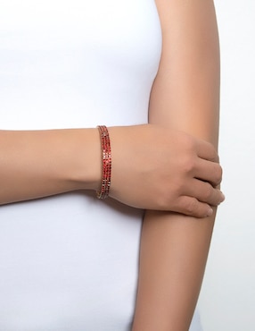 Pulsera Westies con acabado brillante