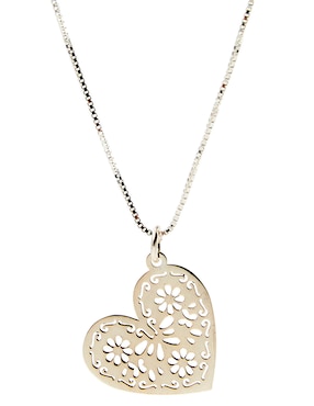 Colgante Y Dije de corazón Mauricio Serrano Jewelry de plata P 925