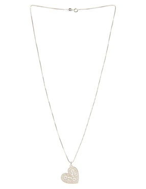 Colgante Y Dije de corazón Mauricio Serrano Jewelry de plata P 925