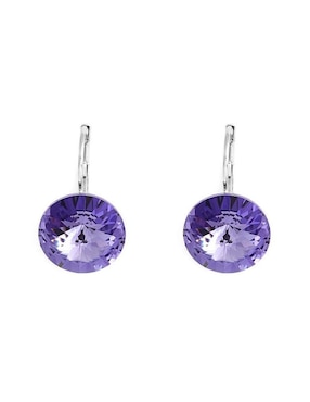 Aretes circulares Ocean Heart Summer cristal