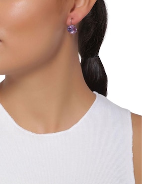 Aretes circulares Ocean Heart Summer cristal