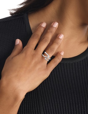 Anillo Calvin Klein CK Statement Links brillante