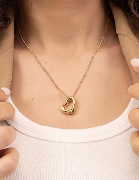 Collar de corazón Hugo Boss Honey Boundless