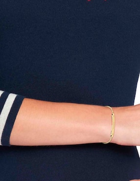 Pulsera Tommy Hilfiger Linear con acabado brillante