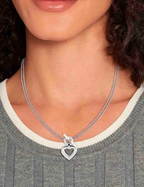 Collar de corazón Tommy Hilfiger Toggle Heart