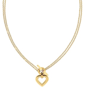 Collar de corazón Tommy Hilfiger Toggle Heart