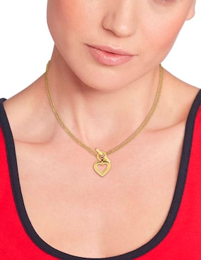Collar de corazón Tommy Hilfiger Toggle Heart