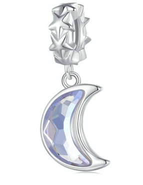 Charm De Luna Mayfer Joyería De Plata P925