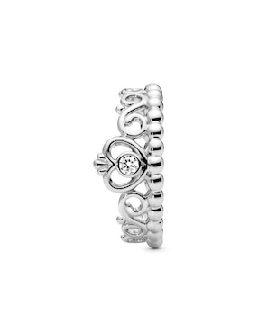 Anillo de corona Pandora Moments P 925 de plata zirconia cúbica brillante
