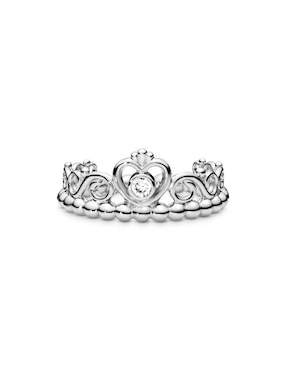 Anillo de corona Pandora Moments P 925 de plata zirconia cúbica brillante
