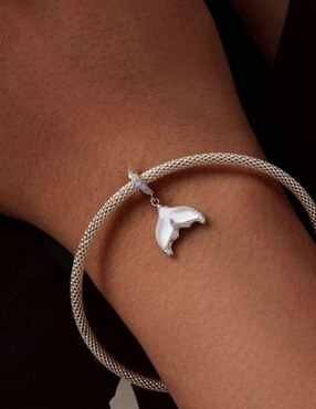 Charm de ballena Mayfer Joyería de plata P 925