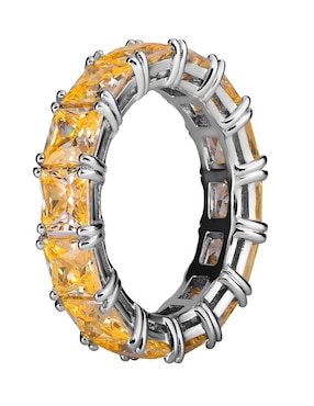 Anillo Gladkova Joyería P 925 de plata topacio brillante