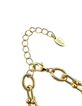 Collar y pulsera Zvezda Aurore de chapa de oro 18 k
