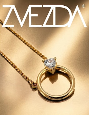 Collar de corazón Zvezda Aurore 18 K