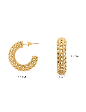 Aretes Oro Angelus