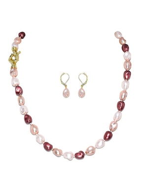 Aretes y collar Arette Perlas de Mallorca de perla