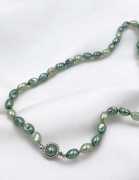 Aretes, collar y pulsera Arette Perlas de Mallorca perla