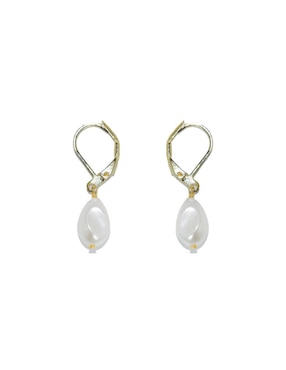 Aretes, collar y pulsera Arette Perlas de Mallorca perla