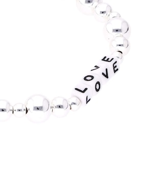 Pulsera Little Words Project Collection con acabado chapa de oro