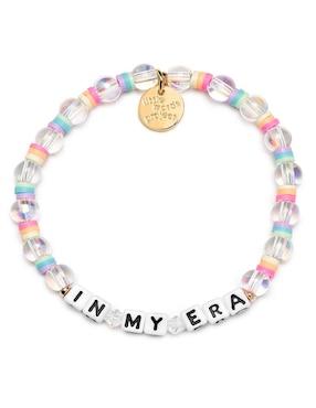 Pulsera Little Words Project Friendship con acabado chapa de oro