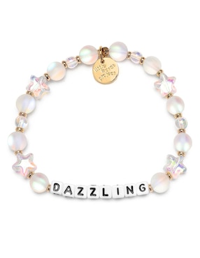 Pulsera Little Words Project Dazzling con acabado chapa de oro