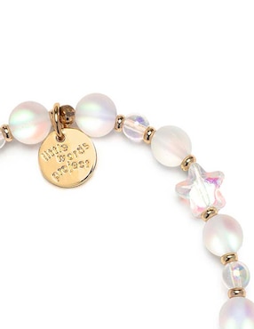 Pulsera Little Words Project Dazzling con acabado chapa de oro