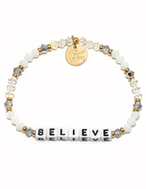 Pulsera Little Words Project con acabado chapa de oro
