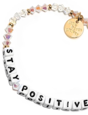 Pulsera Little Words Project Best Of con acabado chapa de oro