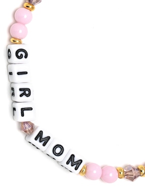 Pulsera Little Words Project Family con acabado chapa de oro