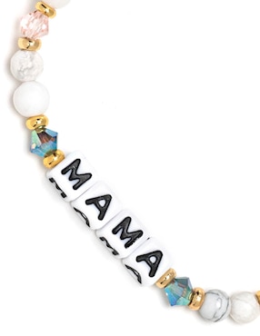 Pulsera Little Words Project Family con acabado chapa de oro