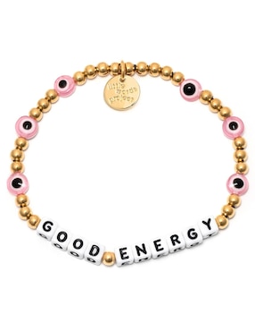 Pulsera Little Words Project con acabado en chapa de oro