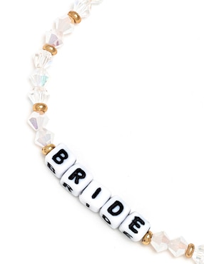 Brazalete Little Words Project Bridal con acabado chapa de oro