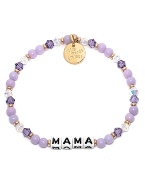 Pulsera Little Words Project con acabado chapa de oro