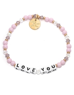 Pulsera Little Words Project Grifting con acabado chapa de oro