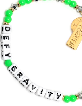 Pulsera Little Words Project Wicked con acabado chapa de oro
