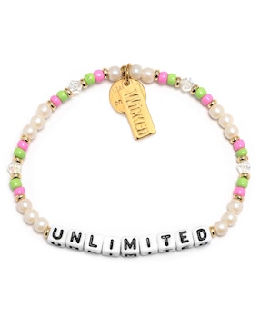 Pulsera Little Words Project Unlimited con acabado chapa de oro