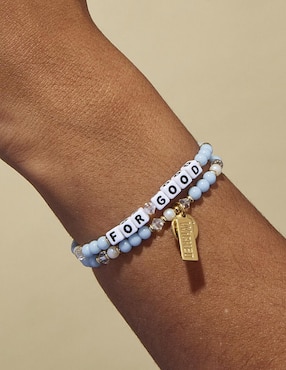 Pulsera Little Words Project Wicked con acabado chapa de oro