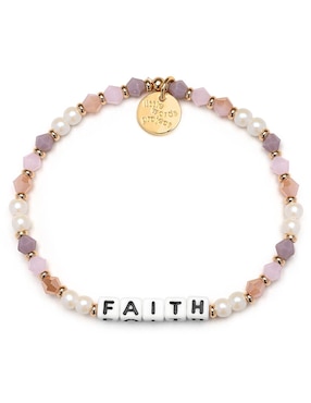 Brazalete Little Words Project November con acabado chapa de oro