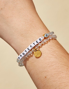 Pulsera Little Words Project con acabado chapa de oro