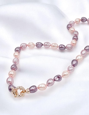 Aretes, collar y pulsera Arette Perlas de Mallorca perla